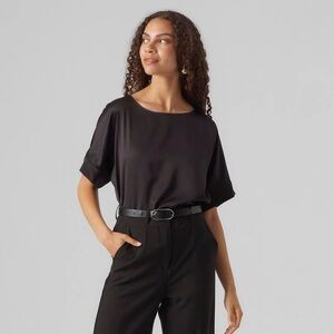 New Vero Merle Oversized Blouse Top